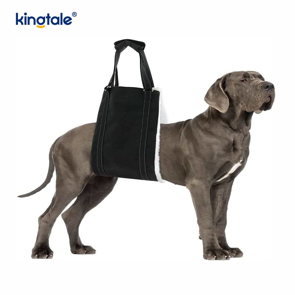 Harnais durable solide adapté aux besoins du client d'ascenseur de chien de bride portative adaptée aux besoins du client de chien pour des animaux familiers