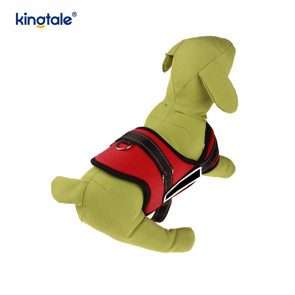 Harnais pour chien d'assistance sans boucle de traction pour chiens de taille moyenne et grande
