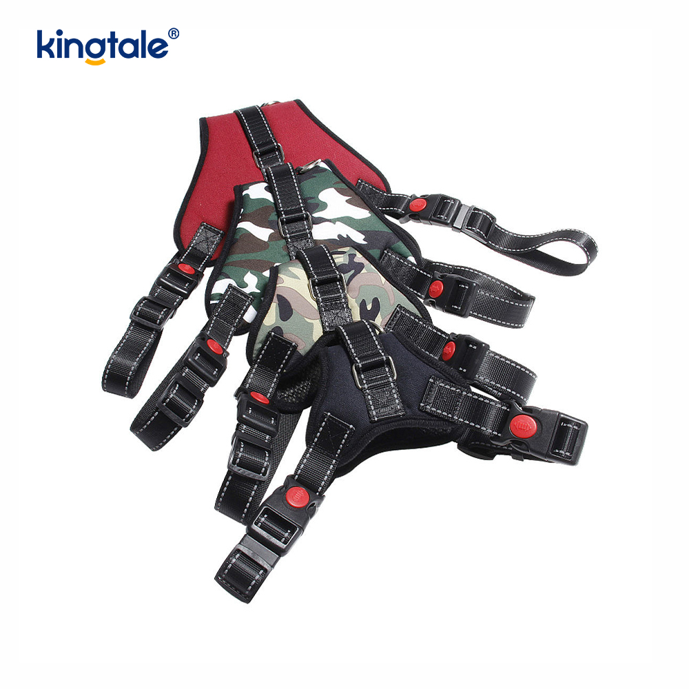Harnais pour chien d'assistance sans boucle de traction pour chiens de taille moyenne et grande