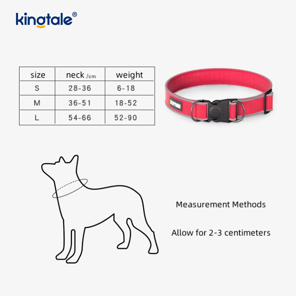 Colliers clignotants réglables en polyester pour animaux de compagnie, chiens, chats, chiots