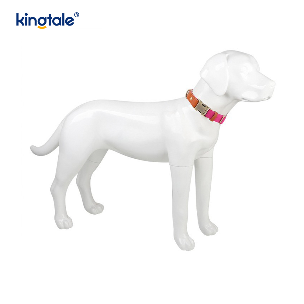 Collier pour chien en chanvre naturel, respirant et durable, non contraignant