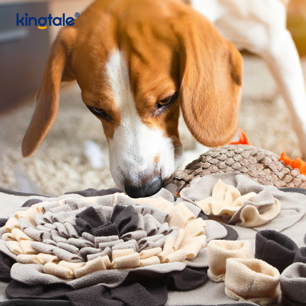 Tapis à renifler pour animaux de compagnie, puzzle d'alimentation interactif pour chiens