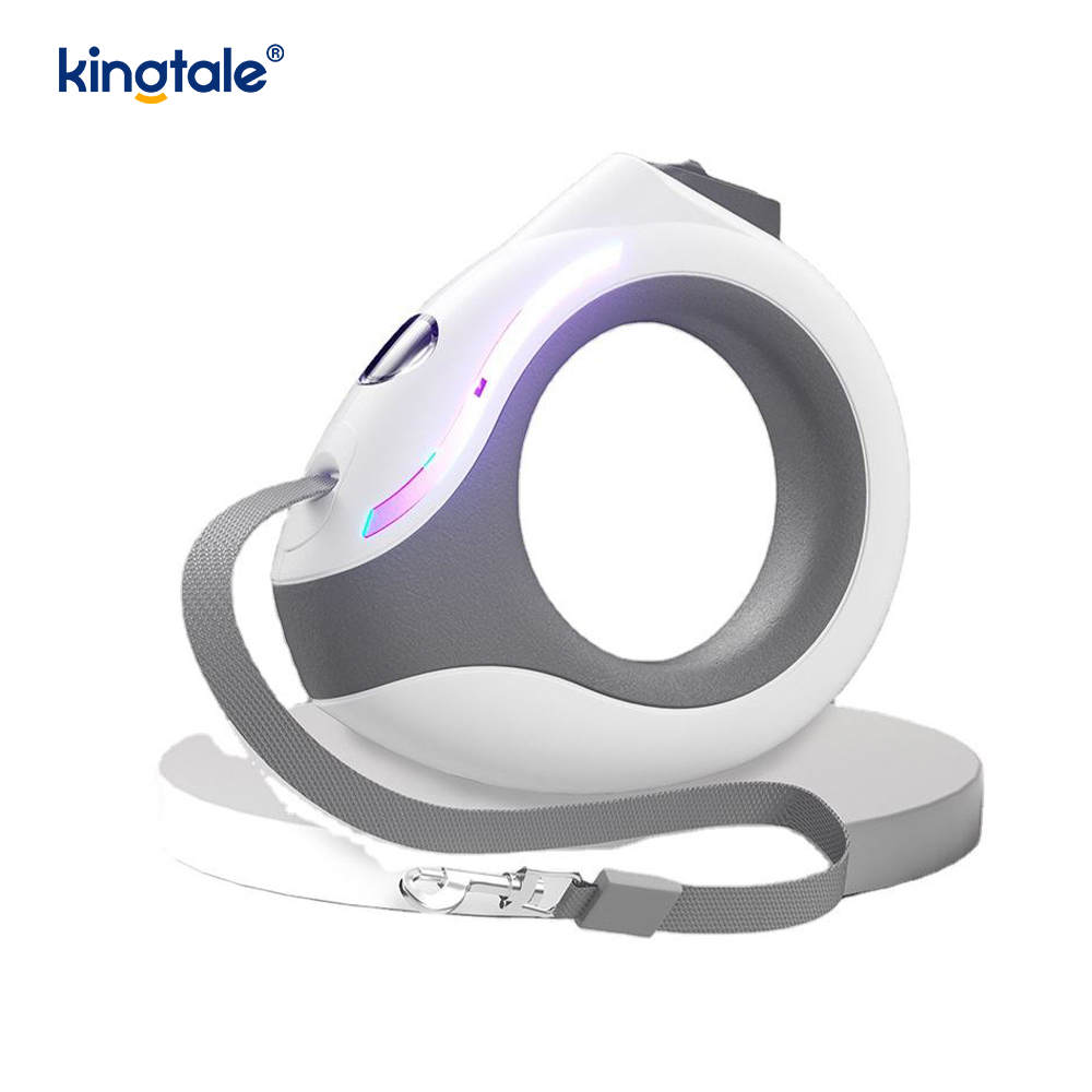 Laisse rétractable pour chien, robuste, sans enchevêtrement, avec un bouton, pour promener le chien, pour animaux de compagnie