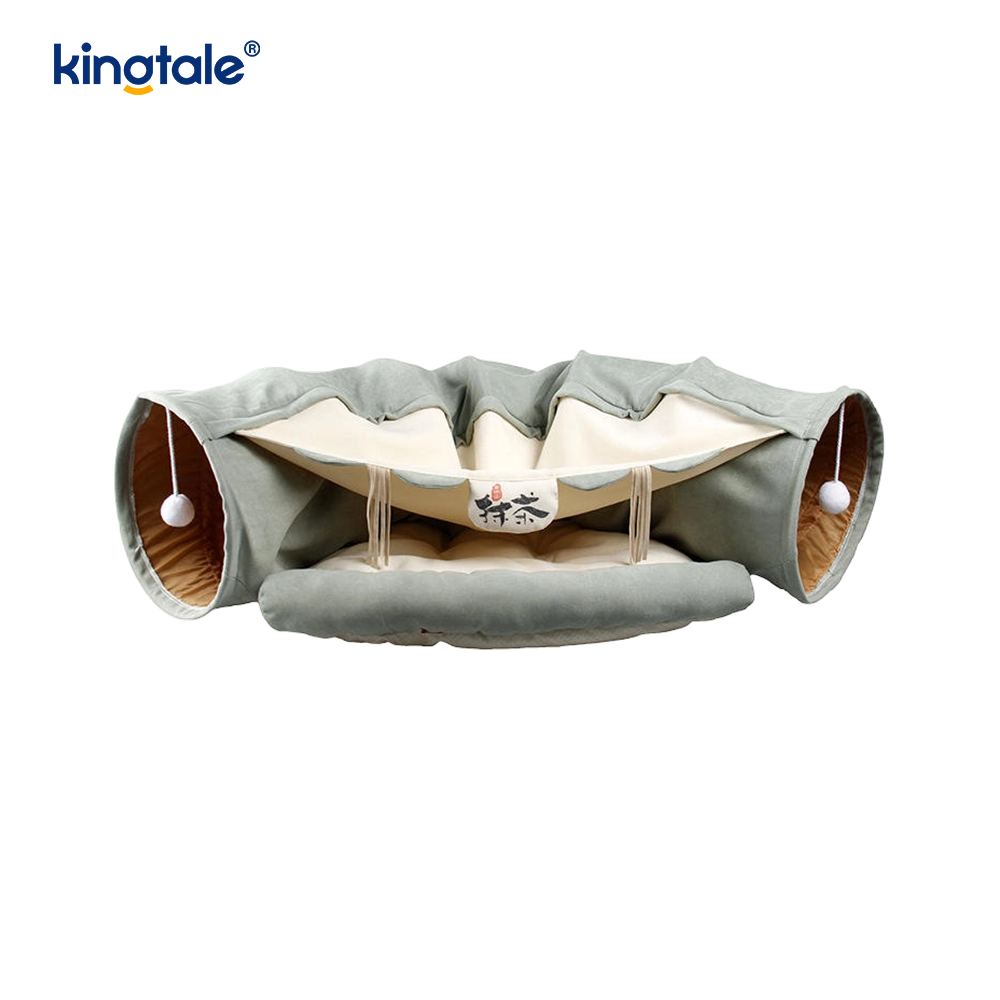 Tunnel de jeu pliable pour chat, jouet interactif, labyrinthe, maison pour chat, Tunnels d'intérieur