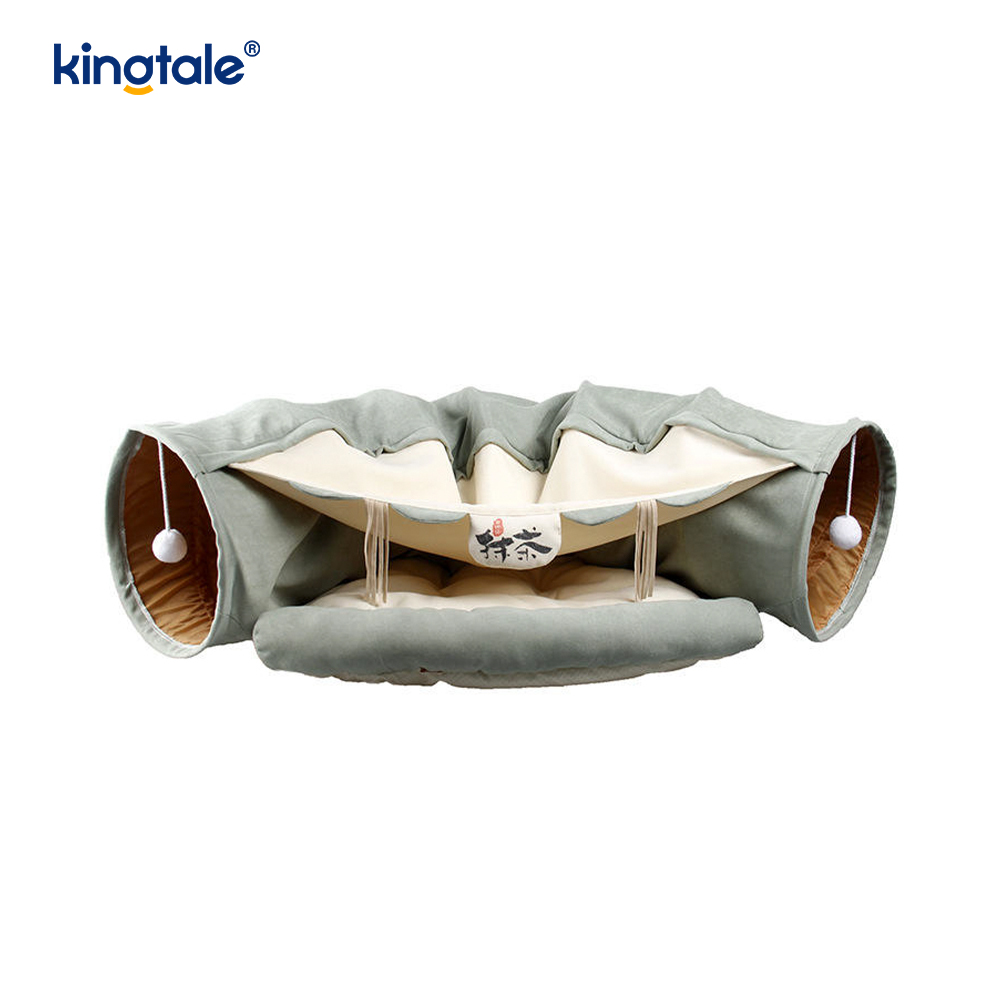 Tunnel de jeu pliable pour chat, jouet interactif, labyrinthe, maison pour chat, Tunnels d'intérieur