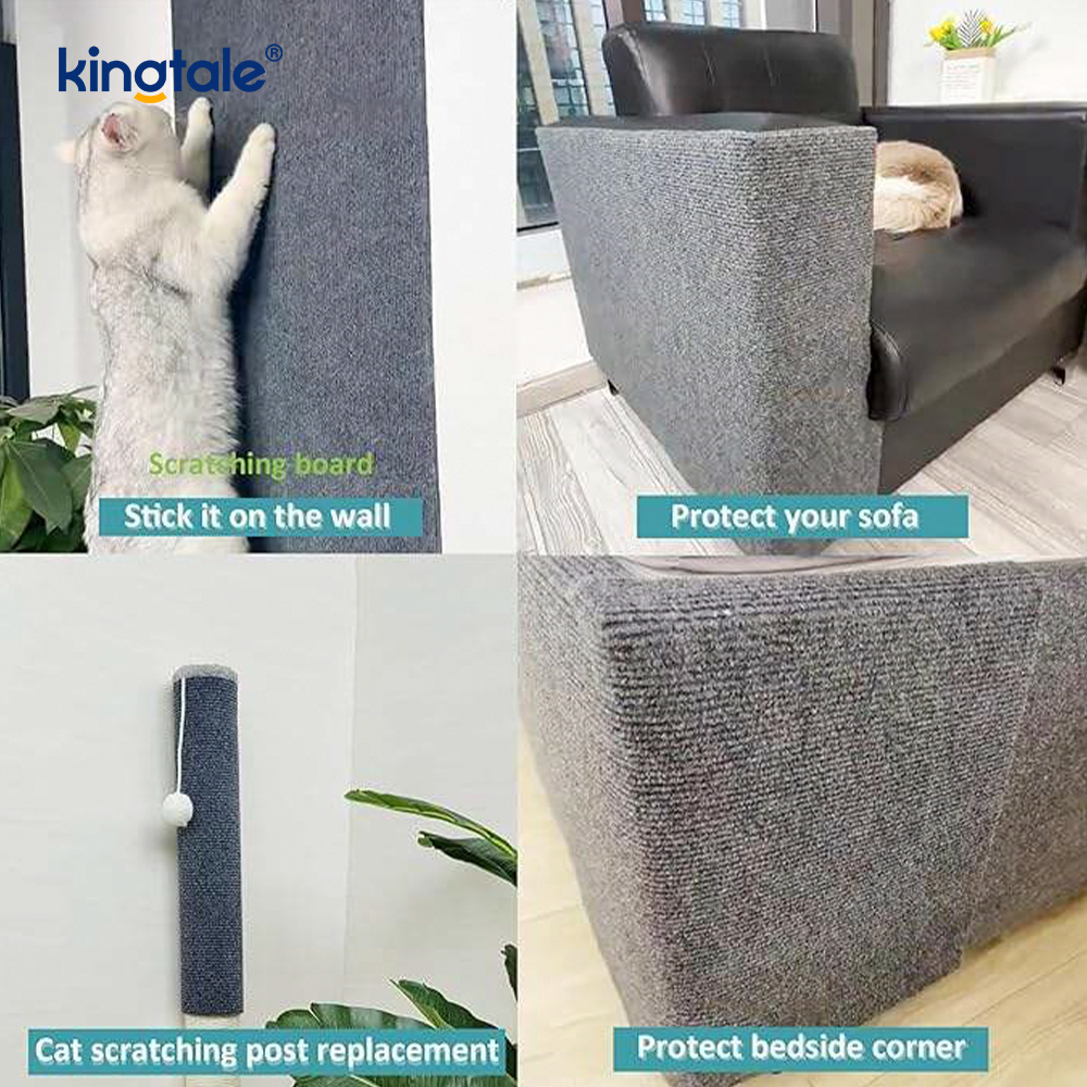 Tapis auto-adhésif à gratter pour chat, tampons de remplacement, Protection des meubles