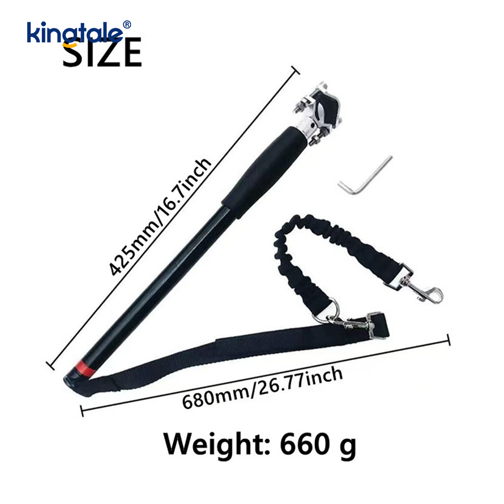 Attache de laisse de vélo pour chien, corde de Traction mains libres pour vélo